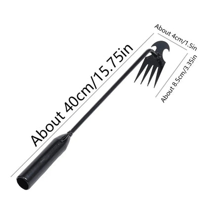 Garden Hand Hoe Weeding Tool – Agricultural Farming & Gardening Supplies for Weed Removal, Soil Cultivation & Farm Use Accessories