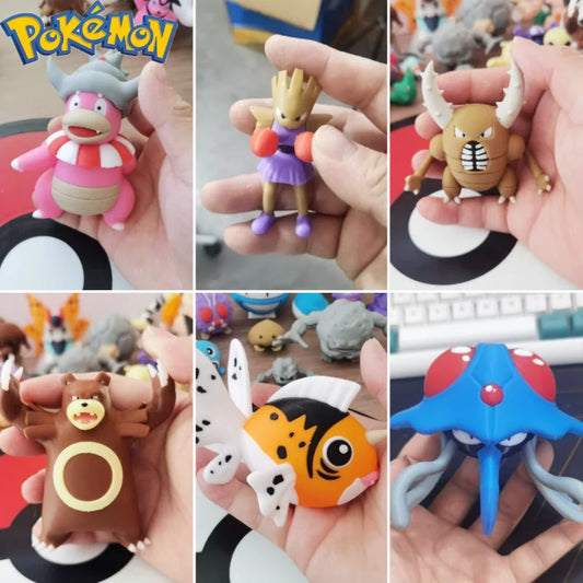 Pokemon 1:20 Scale Character Figures - DIY 3D Printed Kawaii Cartoon Models Kids Christmas Gift Toys