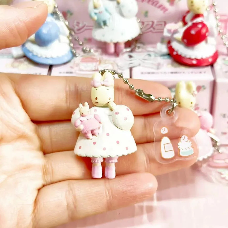 Sanrio Marron Cream Blind Box Keychain - Kawaii Pendant Birthday Gift for Girls & Anime Cartoon Collectors
