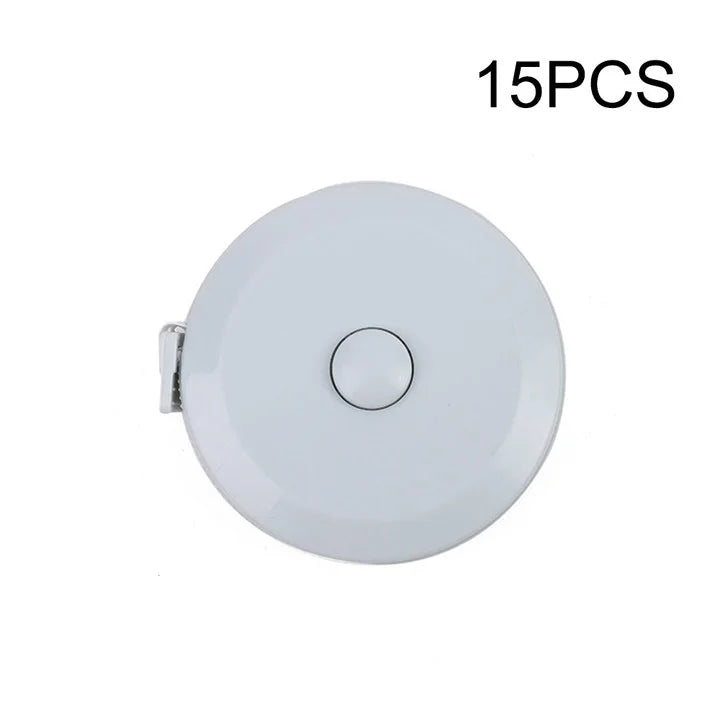 Portable 1.5m Soft Tape Measure – Mini Student Sewing Measuring Tool (1PC/15PCS) for Clothes, Fabric & DIY Use