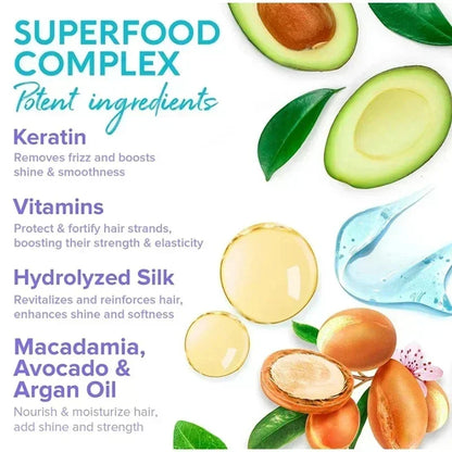 Magic Hair Vitamin Capsules with Keratin Oil – Fast Restore for Soft, Smooth, Shiny Hair & Deep Moisturizing Frizzy Scalp Care