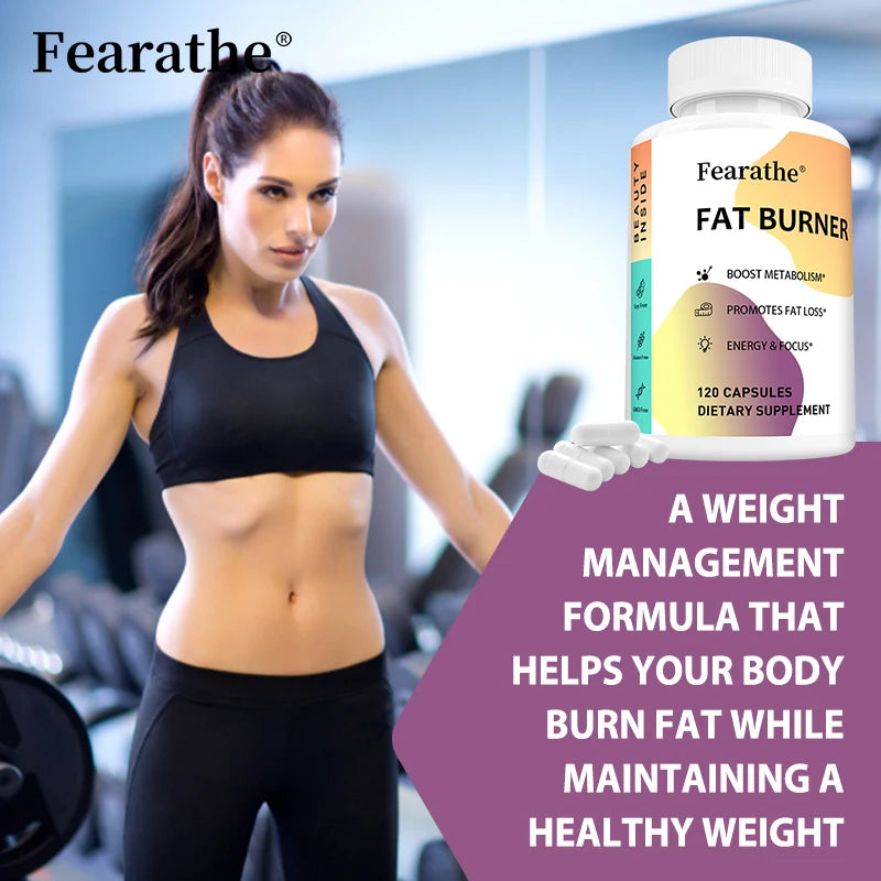 Fat Burning Capsules – Appetite Control, Metabolism Boost & Weight Maintenance Supplement