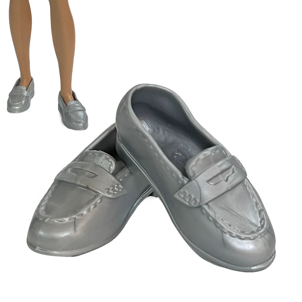 NK Mix 12" Fashion Doll Shoes & Clothes — Casual Leather Sneakers, Boots & Slippers for Boy & Princess Dolls