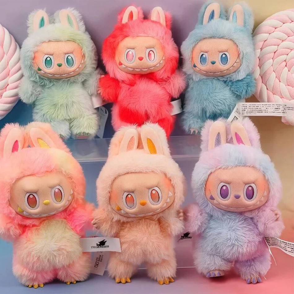 High-Quality Macaron 2 The Monsters Labubu Sitting Party Vinyl Plush Blind Box – Decorative Collectible Doll Gift