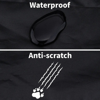 Universal Heavy-Duty Waterproof Rear Seat Cover - Pet Dog Protector for Cars, Spill and Scratch-Resistant Back Seat Shield