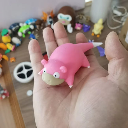 Pokemon Collectible Figures - 1:20 DIY 3D Printed Kawaii Cartoon Character Models & Kids Christmas Gift Toys
