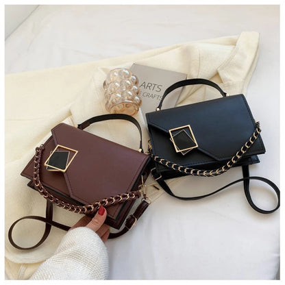 Women’s Luxury Handbag – Retro Designer Armpit Shoulder Bag with Chain Messenger, Fashion Crossbody Rhombus Small Square Bag