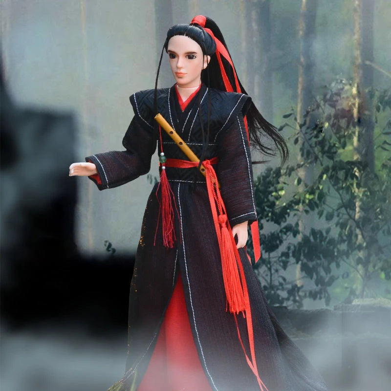 30cm 1/6 Prince Hero Man Doll – Chinese Ancient Costume Martial Arts Figure Desktop Decor Gift