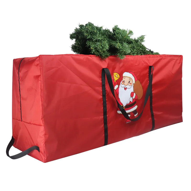 Christmas Tree Storage Bag – Heavy Duty Oxford Fabric Waterproof Dustproof Zippered Container