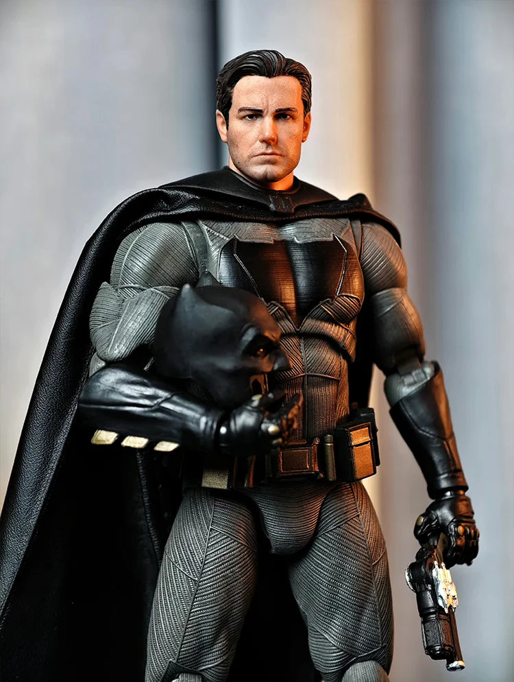 DC Justice League Movie Action Figures – Batman, Aquaman, Mera & Black Superman Collectible Toy Set