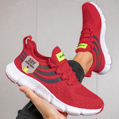 2024 Men's Breathable Sneakers – Comfortable Casual Running & Tennis Shoes for Summer