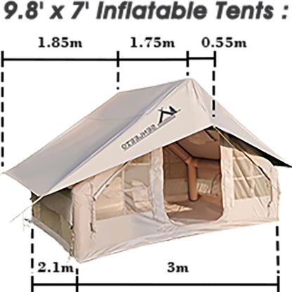 10 x 13 ft Waterproof Rainfly - Ultralight Camping Tent Shelter Awning & Sunshade for 6–8 People