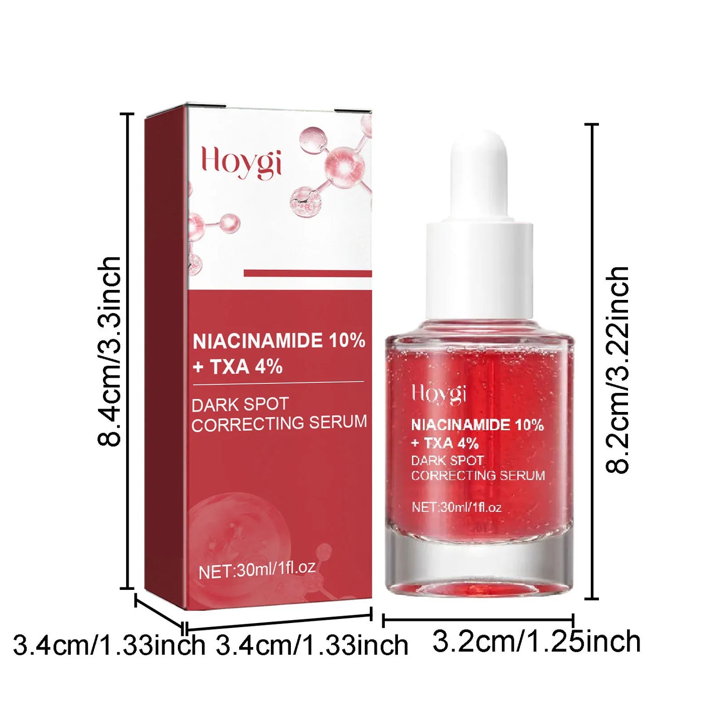 Niacinamide Serum – Dark Spot Corrector, Moisturizing & Brightening for Pore-Cleansing, Fine Line Fading, Korean Skin Care