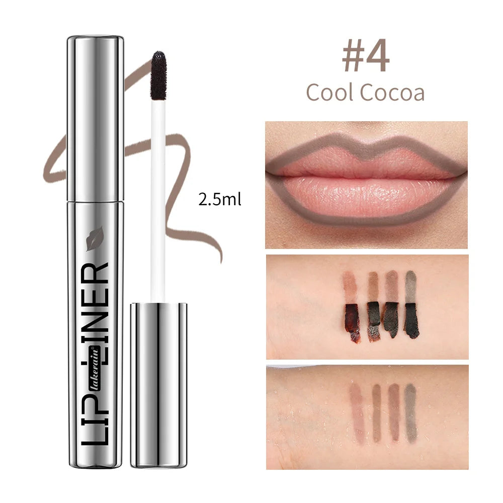Peel Off Lip Stain Pencil - Matte Waterproof Long Lasting Smudge Proof Lip Liner Tattoo Makeup