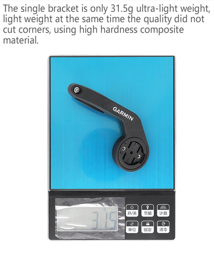Garmin Edge 530 Wall & Handlebar Mount – GPS Speedometer Cradle for Bike, GoPro, and Cycling Odometer
