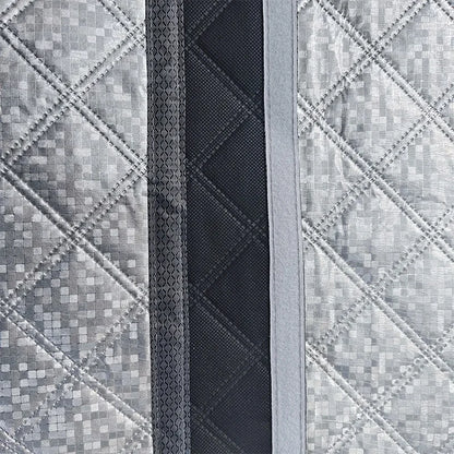Side Zipper Cotton Curtain – Double-Layer Thickened, Windproof and Cold-Resistant Household Curtain, Customizable