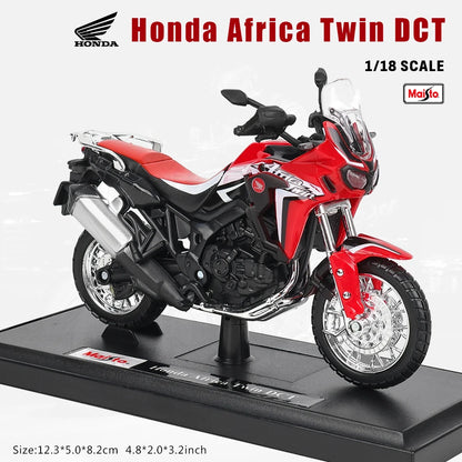 Maisto 1:18 Alloy Motorcycle Model – Yamaha MT-07/MT-10, Ducati, Kawasaki, KTM, Suzuki, BMW