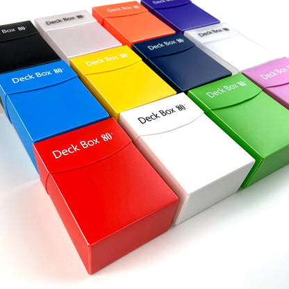 TCG Card Deck Box - 80+ Cards Storage Case Organizer for Magic, Pokémon & Yu-Gi-Oh Collections