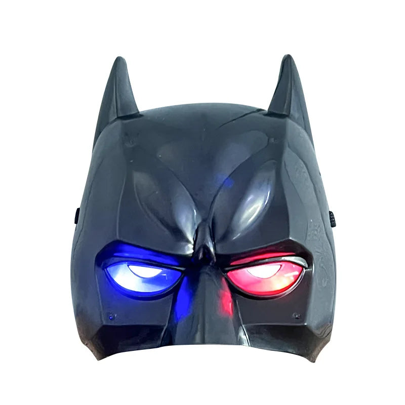 Spider-Man LED Cosplay Mask – Iron Man, Hulk & Captain America Superhero Costume Prop for Halloween Party
