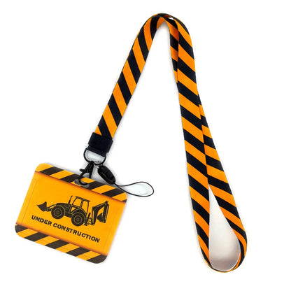Gamer ID Card Holder Lanyard — Cool Credential Neck Strap & Badge Keychain for Men & Women