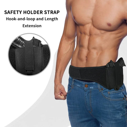 Multifunctional Tactical Belt Gun Holster – Quick Pull Outdoor Training Holster, Diving Material, 1PC