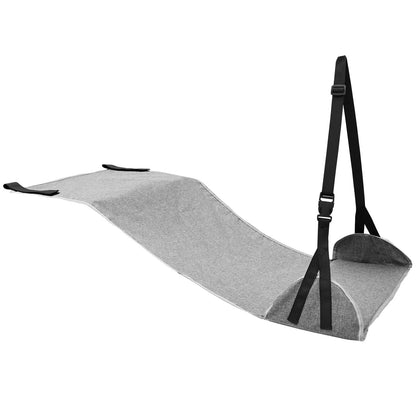 Portable Airplane & Travel Foot Rest Hammock – Adjustable Footrest for Plane, Train, Car, Office