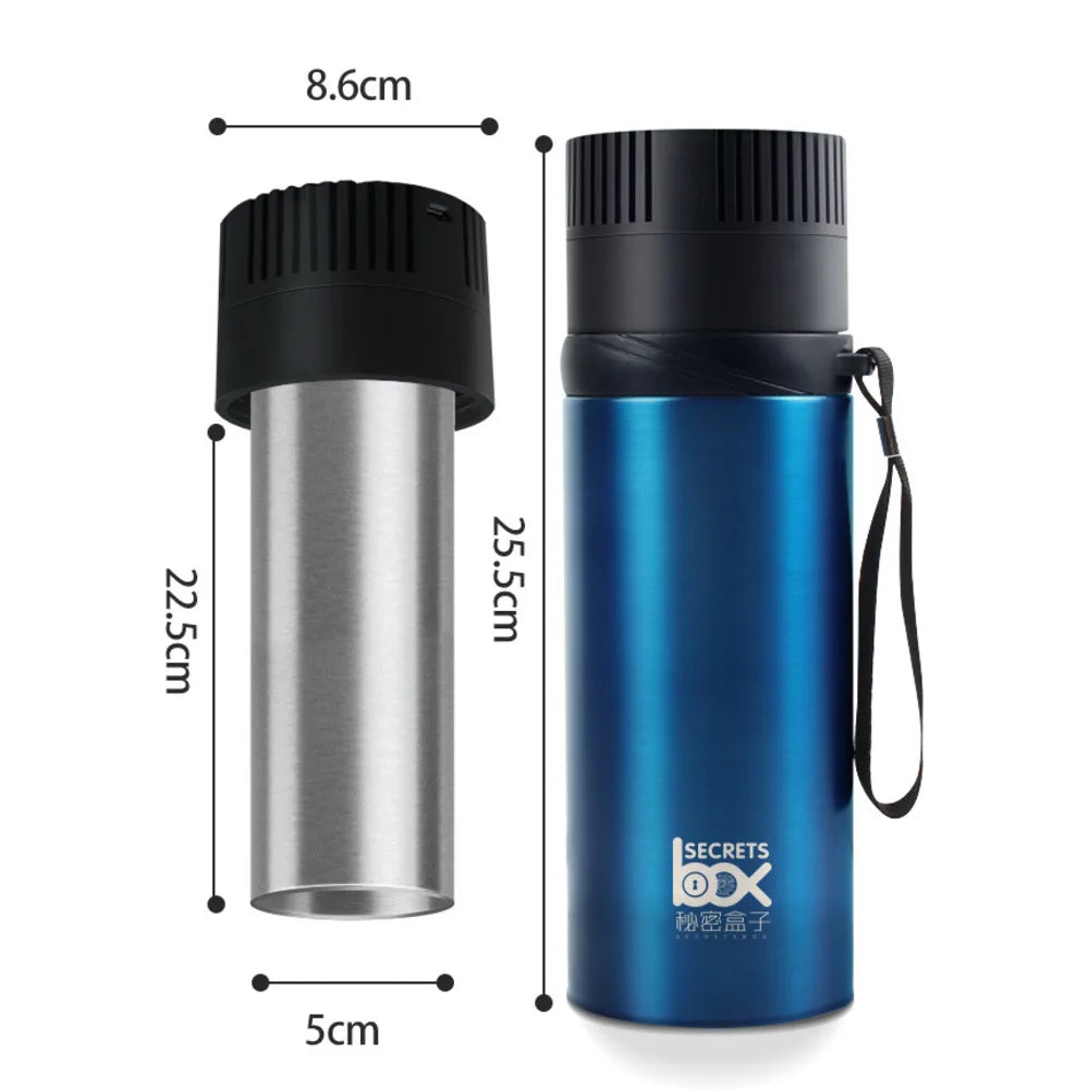 900mL Portable Insulin Cooler Cup with LCD Display – Temperature-Controlled Travel Flask for Medication & Beverages, Outdoor Mini Drug Refrigerator