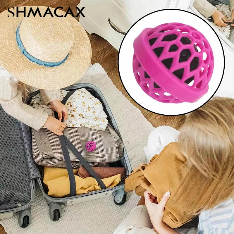 Reusable Backpack Cleaning Balls - Washable Dust, Dirt & Hair Removing Bag Cleaner