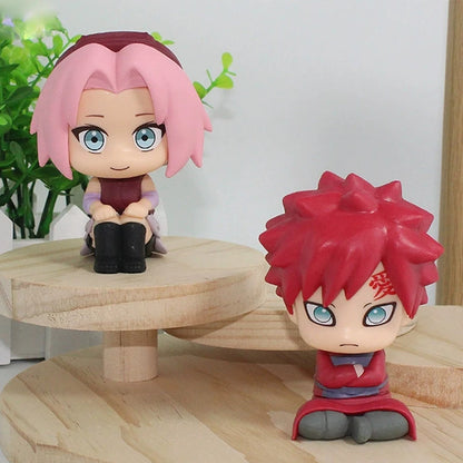HOT Naruto Anime Q Version Action Figure – Naruto, Kakashi, Sasuke & Itachi Collectible Toy