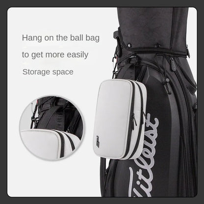 PLAYEAGLE Large Capacity Waterproof Nylon Golf Pouch Bag – Zipper Mini Bag for Men & Women, 2024 Golf Accessory
