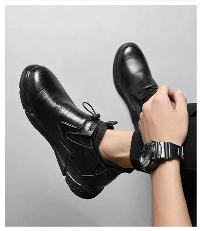 Fashion Safety Shoes for Men – Steel Toe Work Boots, Indestructible Puncture-Proof Protective Footwear