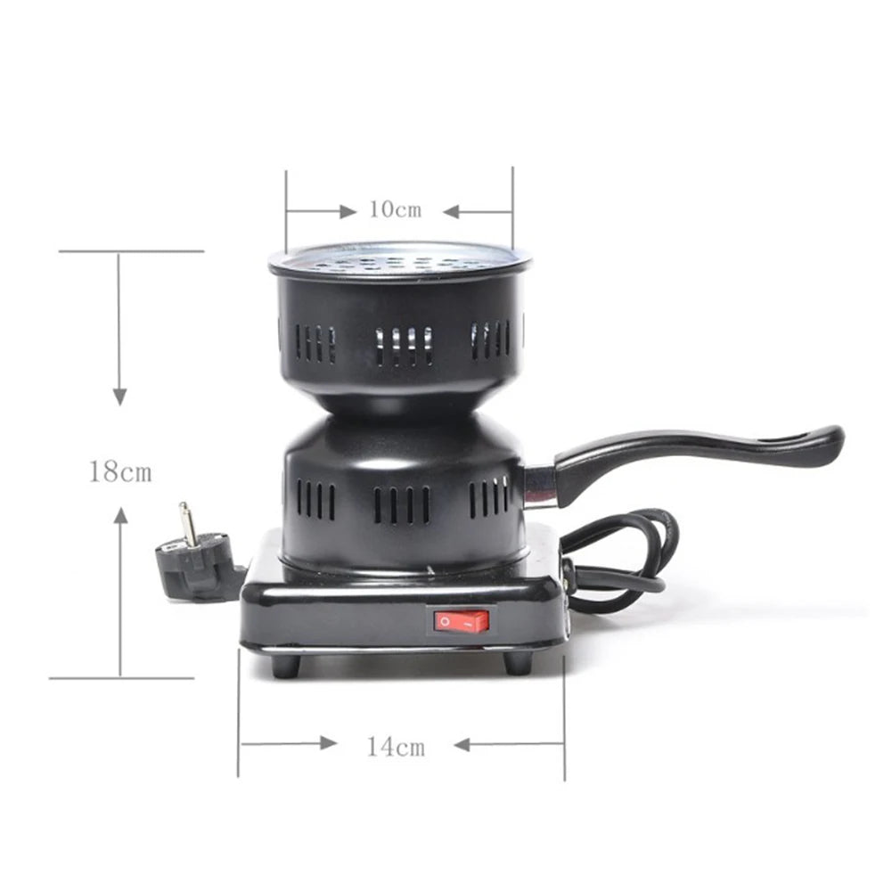 Electric Charcoal Burner Stove – Portable Coal Heater and Shisha Hookah Lighter for BBQ and Party Use