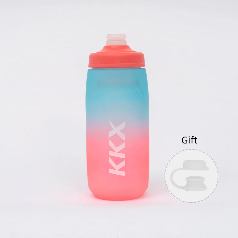KKX Cycling Water Bottle - 620ml/750ml Leak-Proof PP5 Bottle for MTB, Road Bike & Outdoor Sports