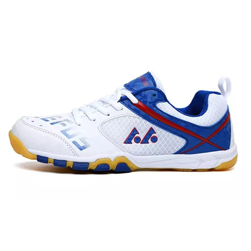 Unisex Non-Slip Breathable Table Tennis Shoes – Wear-Resistant Sports Training Sneakers