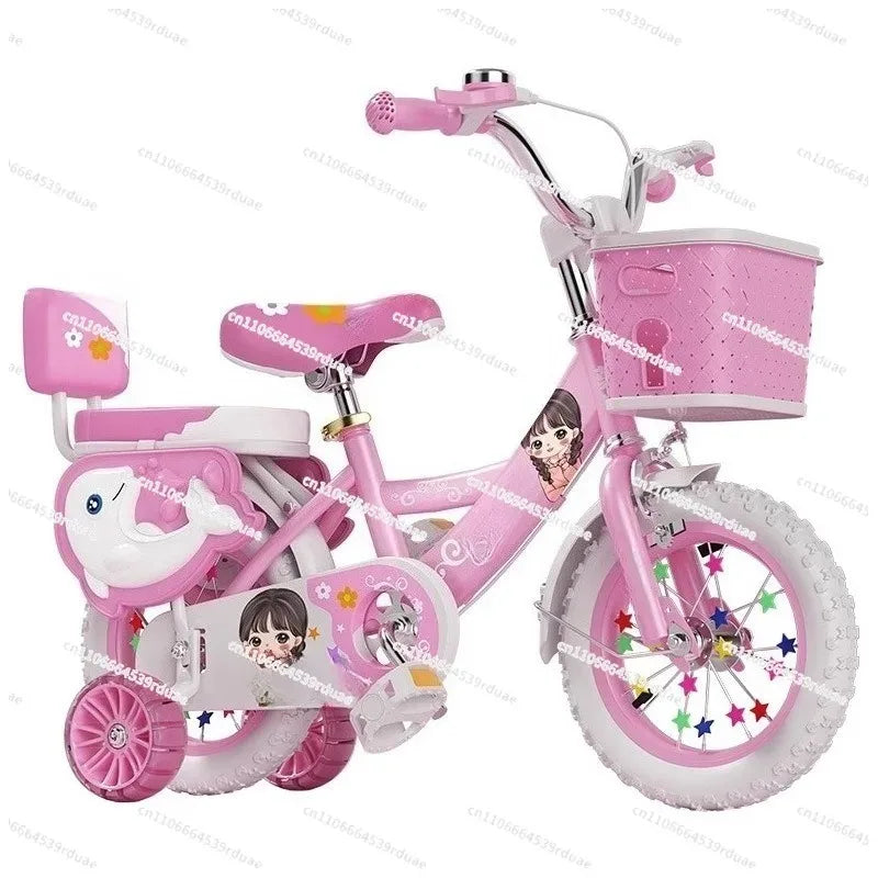 Children's Foldable Bicycle - 12-Inch Kids Bike for Ages 3–6 Years