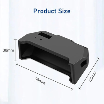Flipper Zero Video Game Module Case – Black Anti-Drop Silicone Protective Cover