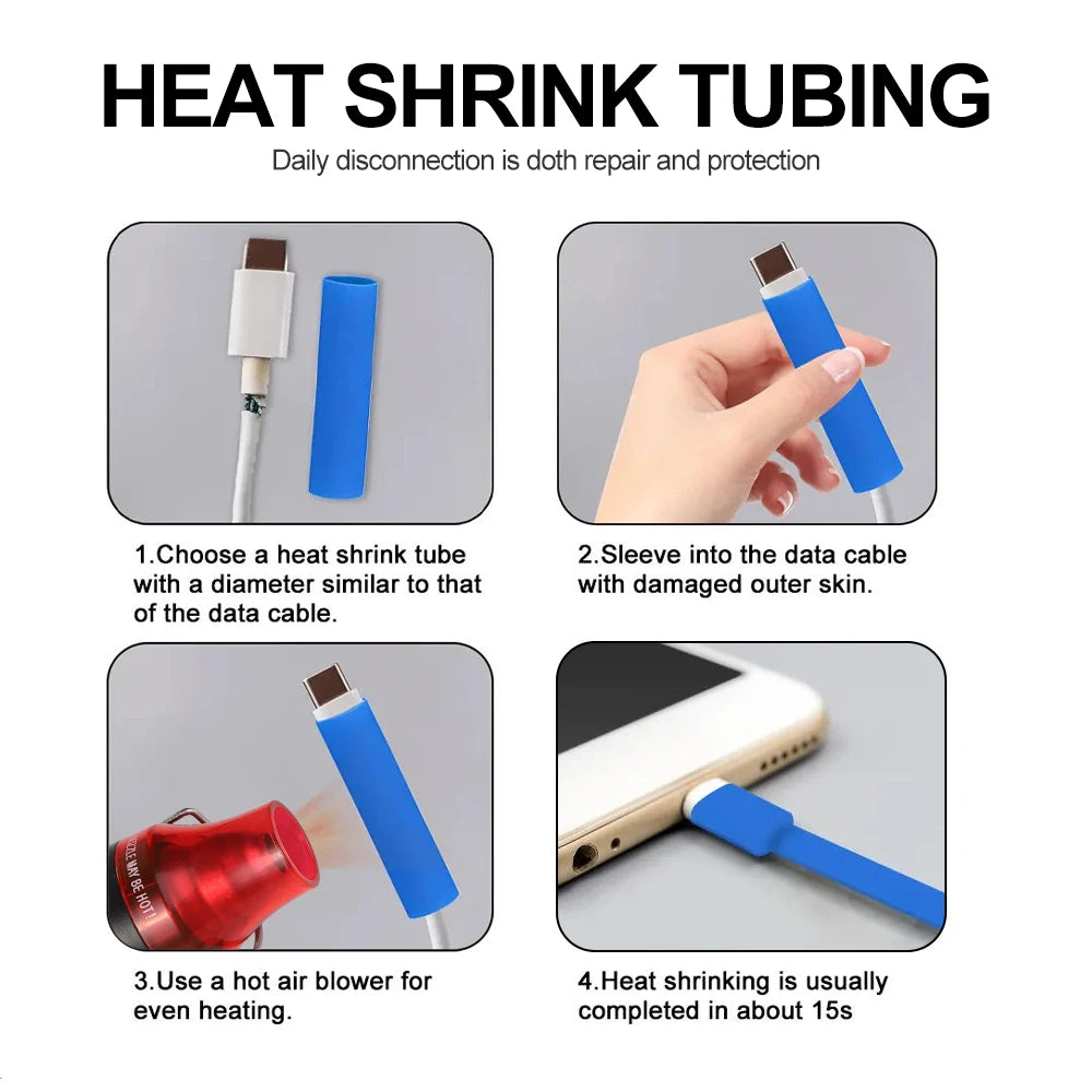 220/110V Hot Air Gun DIY Tool - Mini Soldering Blower with Temperature Control, Shrink and Supporting Seat for Crafts