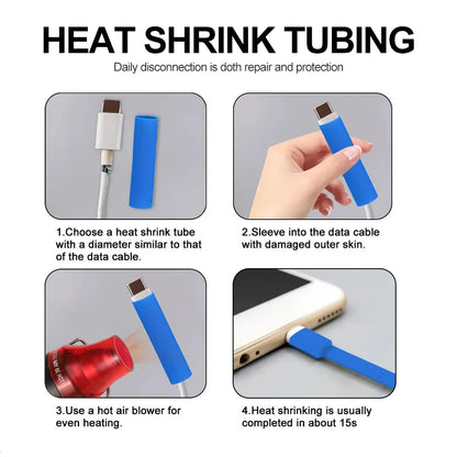 220/110V Hot Air Gun DIY Tool - Mini Soldering Blower with Temperature Control, Shrink and Supporting Seat for Crafts