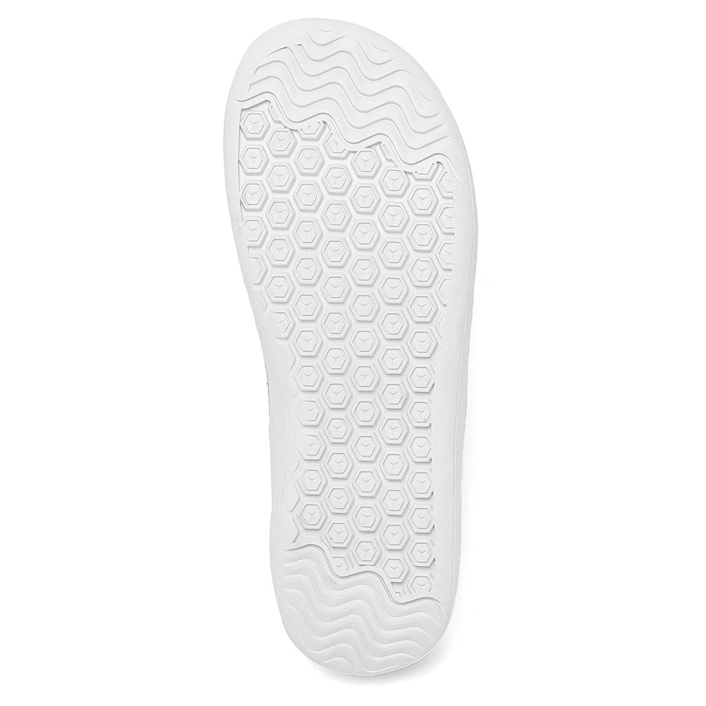 HOBIBEAR Barefoot Shoes for Men & Women | Zero Drop, Wide Toe Minimalist Cowhide Leather Sneakers