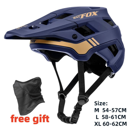 BATFOX Men's Cycling Helmet – MTB Mountain Bike Racing Helmet, Speedframe Casco para Bicycle