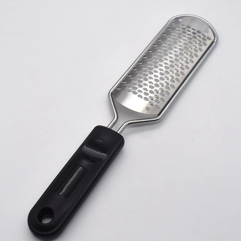 Stainless Steel Foot Rasp File - Professional Pedicure Tool for Heel Callus and Dead Skin Removal