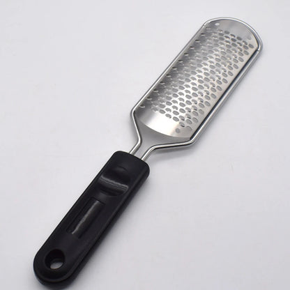 Stainless Steel Foot Rasp File - Professional Pedicure Tool for Heel Callus and Dead Skin Removal