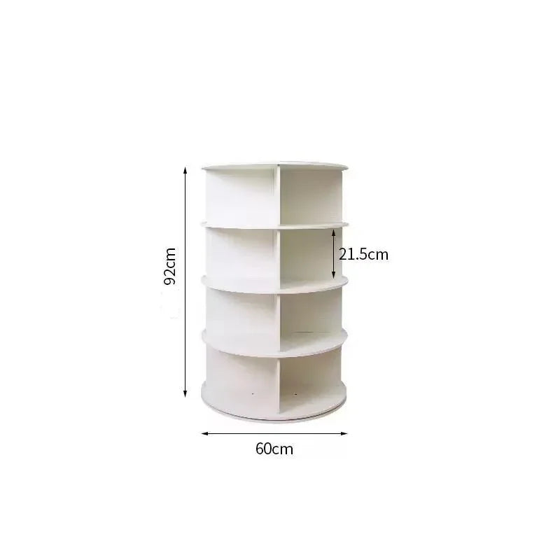 Multifunctional 360° Rotating Shoe Rack – Floor-Standing Storage Organizer for Shoes, Bags, Toys & Household Items
