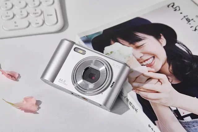 Digital Kids Camera — Compact 1080P Camcorder with Autofocus, 8x Zoom for Beginner Photography