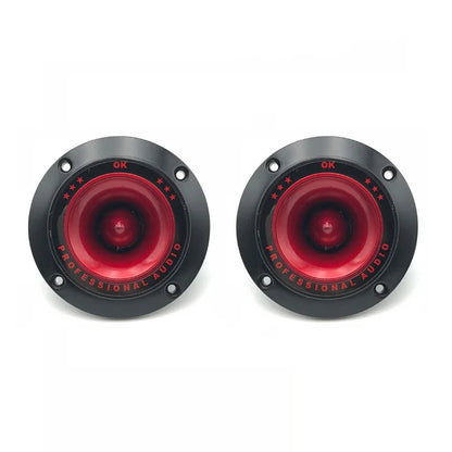 3" Piezoelectric Tweeter Audio Speaker - Ceramic Treble Loudspeaker for PA/DJ, Home Subwoofer & Stage Sound