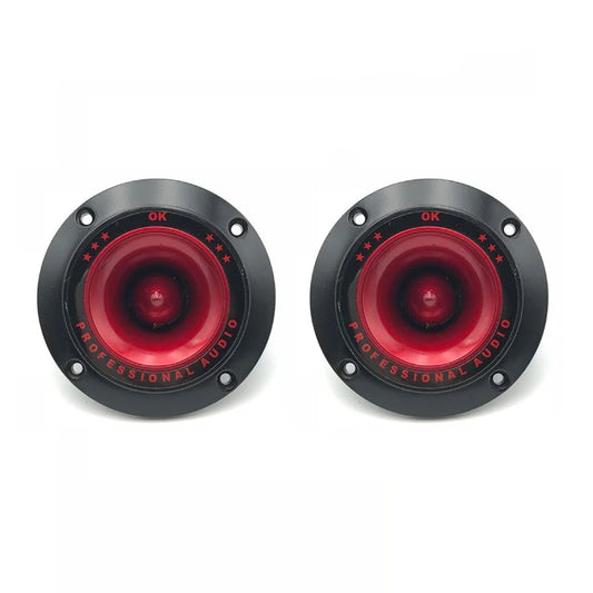 3" Piezoelectric Tweeter Audio Speaker - Ceramic Treble Loudspeaker for PA/DJ, Home Subwoofer & Stage Sound