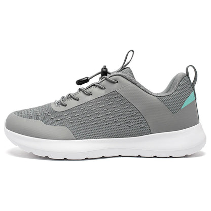 HOBIBEAR Wide Toe Running Shoes — Men & Women Non-Slip Elastic Band Sneakers, Comfortable Walking Footwear