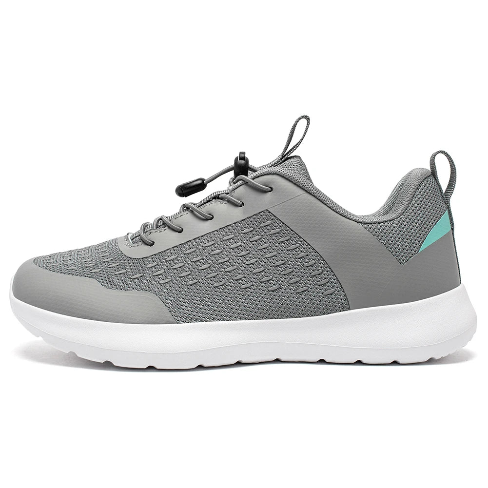 HOBIBEAR Wide Toe Running Shoes – Comfortable Non-Slip Sneakers with Elastic Band for Men & Women
