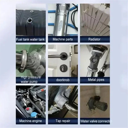 High-Temperature AB Metal Repair Glue – Strong Two-Part Adhesive for Metal, Plastic & Wood Bonding