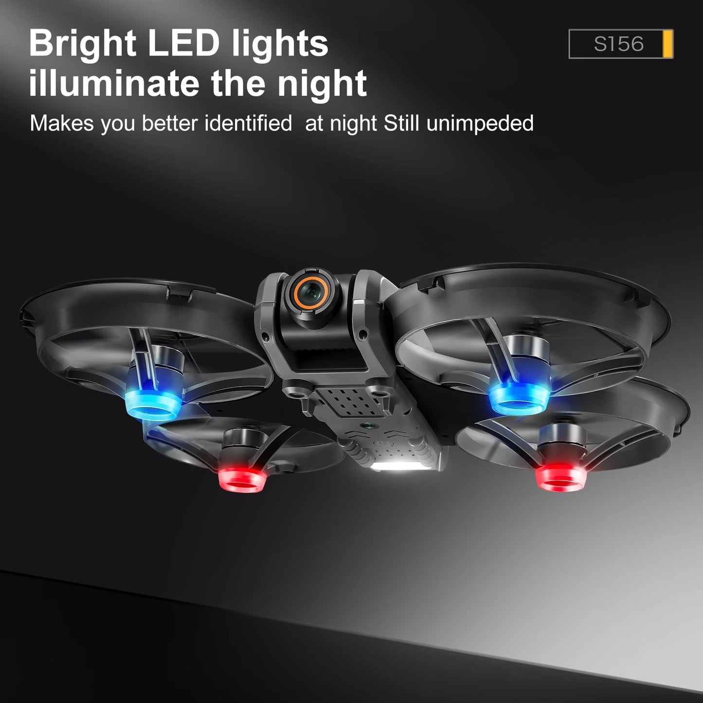 S156 GPS Foldable Drone – 8K Dual Camera, 5G WiFi, 360° Obstacle Avoidance, Brushless Motor FPV Quadcopter Toy